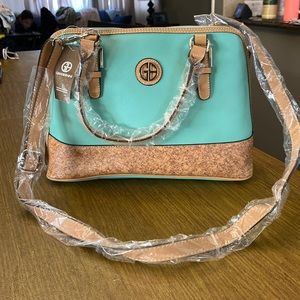 Gianni Bernini “Saffiano” Handbag - Brand New